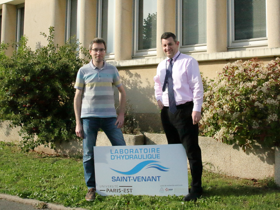 Directeur Sébastien BOYAVAL (à gauche) et Directeur adjoint Sébastien BOURBAN (à droite)