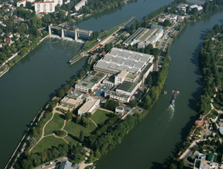 Vue du site de Chatou